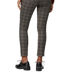 Sanctuary Gray Plaid Slim Fit Grease Leggings